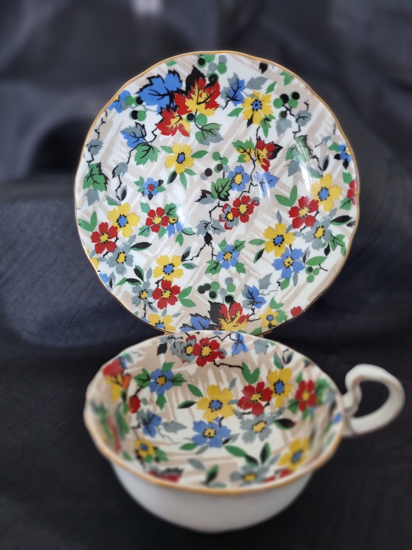 Radforus Vintage Tea Cup and Saucer